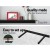 Artiss Floating Wall Shelf Set of 3 Black – Solid Wood, 3.2cm Thick, Supports 10kg, 40/60/80cm Lengths, Easy
