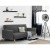 Artiss Floating Wall Shelf Set of 3 Black – Solid Wood, 3.2cm Thick, Supports 10kg, 40/60/80cm Lengths, Easy