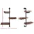 Artiss Floating DIY Pipe Shelf IVAN - 3 Tier Rustic Industrial Design | Adjustable Timber & Metal with Mounting Kit Artiss Floating DIY Pipe Shelf IVAN - 3 Tier Rustic Industrial Design | Adjustable Timber & Metal with Mounting Kit