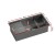 Cefito 81x45CM Stainless Steel Kitchen Sink, Single Bowl, with Drain Rack & Basket, Scratch-Resistant, R10 Corners