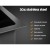 Cefito 81x45CM Stainless Steel Kitchen Sink, Single Bowl, with Drain Rack & Basket, Scratch-Resistant, R10 Corners
