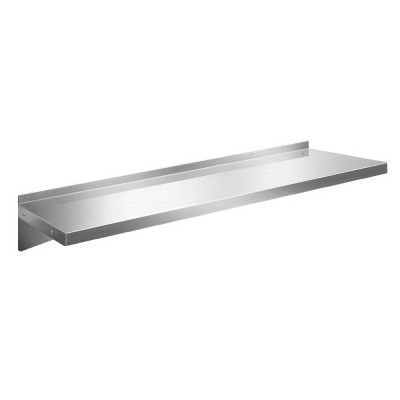 Cefito 1200mm Stainless Steel Wall Shelf, Heavy-Duty Kitchen Rack, Rust-Proof, Easy Clean, 1.2mm Thick, Silver Cefito 1200mm Stainless Steel Wall Shelf, Heavy-Duty Kitchen Rack, Rust-Proof, Easy Clean, 1.2mm Thick, Silver