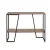 Artiss Cora 2-Tier Console Table - 106CM Walnut & Black, Sturdy Particle Board, Anti-Rust Steel, 30KG Capacity