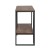 Artiss Cora 2-Tier Console Table - 106CM Walnut & Black, Sturdy Particle Board, Anti-Rust Steel, 30KG Capacity