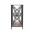 Artiss Xiah 120CM Walnut Console Table - 3-Tier Storage, Industrial Design, Particle Board & Steel, Easy Assembly
