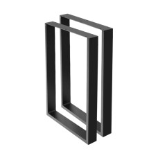 Artiss Metal Table Legs Set of 2, Rectangular 71x50cm, Heavy-Duty Iron, Black, Industrial DIY Furniture Support Artiss Metal Table Legs Set of 2, Rectangular 71x50cm, Heavy-Duty Iron, Black, Industrial DIY Furniture Support