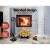 Grillz Fire Pit Tool Set 5 PCS, Cast Iron, Black, Includes Stand, Heat-Resistant & Fireproof, Space-Saving Design