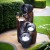 Gardeon 3-Tier Solar Water Fountain with LED Lights, Polyresin 76CM Cascading Bucket Design, Weatherproof & Durable