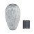 Gardeon Beige Solar Fountain Water Feature with LED Lights, Durable Polyresin, 36x36x50.5cm, Energy-Efficient & Stylish