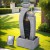 Gardeon Solar Fountain Water Feature: 3-Tier Cascading Polyresin Design, LED Lights, 76CM Tall, Indoor/Outdoor Use