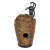 Gardeon Solar Fountain 80CM - Polyresin Cascading Water Feature with Pump, Solar Panel, and Battery for Outdoor/Indoor