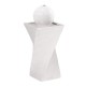 Gardeon 85CM Solar Fountain Bird Bath with LED Lights, Polyresin Twist Design, Maintenance-Free, Indoor/Outdoor Use