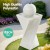 Gardeon 85CM Solar Fountain Bird Bath with LED Lights, Polyresin Twist Design, Maintenance-Free, Indoor/Outdoor Use