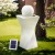 Gardeon 85CM Solar Fountain Bird Bath with LED Lights, Polyresin Twist Design, Maintenance-Free, Indoor/Outdoor Use