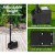 Gardeon Solar Pond Pump Submersible Fountain with Battery Kit, LED Lights, 800L/H Flow, 6.6ft Water Lift, Easy Setup