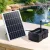 Gardeon Solar Submersible Water Pond Fountain Pump with Filter Box, 1190L/H, 6FT Lift, 5m Cable, 20W Panel