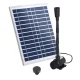 Gardeon Solar Pond Pump Kit: 610L/H Water Flow, Adjustable Height, 2 Nozzles, 9.8FT Lift, Durable & Easy Setup