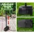Gardeon Solar Pond Pump Fountain Kit: Submersible, 4ft Lift, LED Lights, Rechargeable Battery, Energy Efficient, 250L/H