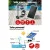 Gardeon Solar Pond Pump Fountain Kit: Submersible, 4ft Lift, LED Lights, Rechargeable Battery, Energy Efficient, 250L/H