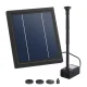Gardeon Solar Outdoor Fountain Pump Kit - 6.1FT, 440L/H Flow, Durable DC Brushless, Adjustable Height & 4 Nozzle Options