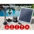 Gardeon Solar Pond Pump with Battery Kit, LED Lights, 610L/H Flow, Adjustable Height, Dual Nozzles, Indoor/Outdoor Use