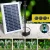 Gardeon Solar Pond Pump Submersible Water Fountain with Battery, LED Lights, Adjustable Height & 4 Nozzle Options