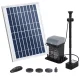 Gardeon Solar Pond Pump Fountain Kit with LED Lights, 5.2FT Lift, Remote Controlled, Battery Backup, 270L/H Flow