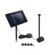 Gardeon Solar Pond Pump Kit: Submersible Water Fountain with 4ft Lift, Energy-Efficient, Easy Setup, 1-Year Warranty