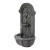 Gardeon 80CM Grey Solar Fountain Water Feature, Wall Mounted or Freestanding, Polyresin, Eco-Friendly, Easy Setup
