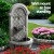 Gardeon 80CM Grey Solar Fountain Water Feature, Wall Mounted or Freestanding, Polyresin, Eco-Friendly, Easy Setup