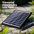 Gardeon 80CM Grey Solar Fountain Water Feature, Wall Mounted or Freestanding, Polyresin, Eco-Friendly, Easy Setup