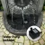 Gardeon 80CM Grey Solar Fountain Water Feature, Wall Mounted or Freestanding, Polyresin, Eco-Friendly, Easy Setup