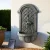 Gardeon 80CM Grey Solar Fountain Water Feature, Wall Mounted or Freestanding, Polyresin, Eco-Friendly, Easy Setup