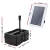 Gardeon Solar-Powered Pond Fountain Pump with Filter Box, 4.6FT Lift, 470L/H Flow, IP68 Waterproof, CE & ROHS Certified