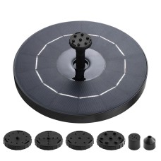 Gardeon Solar Pond Fountain Pump 250L/H - Durable DC Brushless, 6 Nozzle Options, Easy Setup & Maintenance, IP68 Rated