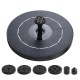 Gardeon Solar Pond Fountain Pump 250L/H - Durable DC Brushless, 6 Nozzle Options, Easy Setup & Maintenance, IP68 Rated