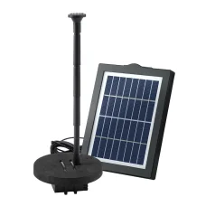 Gardeon Solar Pond Pump 190L/H: Durable, Eco-Friendly Water Fountain with 4 Nozzles for Indoor & Outdoor Use