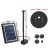 Gardeon Solar Pond Pump 190L/H: Durable, Eco-Friendly Water Fountain with 4 Nozzles for Indoor & Outdoor Use