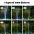 Gardeon Solar Pond Fountain Pump with LED Lights - 6 Nozzles, 200L/H Flow, Durable DC Brushless Tech, Easy Setup