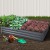 Green Fingers 210x90cm Raised Garden Bed - Durable Galvanised Steel Planter with Rounded Edges, Anti-Rust, Easy Assembly