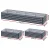 Green Fingers Raised Garden Bed 240x80x45cm Galvanised Steel Planter Box Set, Rustproof, Durable, Safe Edges, 2-Pack