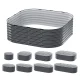 Greenfingers 9-in-1 Modular Raised Garden Bed, Galvanised Steel, 0.5mm, Corrosion-Resistant, Easy Assembly, 45cm High