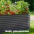 Greenfingers Modular Garden Bed 9-in-1, 56cm Height, Galvanised Steel, Rustproof, Easy Assembly, Grow Veggies & Herbs Greenfingers Modular Garden Bed 9-in-1, 56cm Height, Galvanised Steel, Rustproof, Easy Assembly, Grow Veggies & Herbs