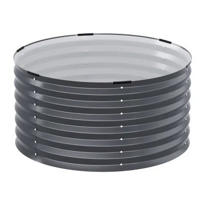 Green Fingers Raised Garden Bed 90x45cm Galvanised Steel Planter Box, Anti-Rust, Durable, for Vegetables & Herbs Green Fingers Raised Garden Bed 90x45cm Galvanised Steel Planter Box, Anti-Rust, Durable, for Vegetables & Herbs