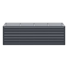 Green Fingers Galvanised Garden Bed 320x80x77cm - Durable, Rustproof Planter Box for Herbs, Vegetables & Flowers Green Fingers Galvanised Garden Bed 320x80x77cm - Durable, Rustproof Planter Box for Herbs, Vegetables & Flowers