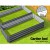 Green Fingers 2x Raised Garden Bed 210x90cm - Galvanised Steel, Anti-Rust, Rounded Edges, Aluminium Grey, Durable