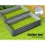 Green Fingers 2x Raised Garden Bed 150x90cm - Galvanised Steel, Rustproof, Safe Edges, Ideal for Vegetables & Herbs
