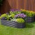 2x Green Fingers Raised Garden Beds 160x80x42cm Oval Planter Boxes, Galvanised Steel, Rustproof, Aluminium Grey