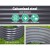 2x Green Fingers Raised Garden Beds 160x80x42cm Oval Planter Boxes, Galvanised Steel, Rustproof, Aluminium Grey