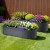 Green Fingers x2 Raised Garden Bed Kit Oval 240x80x56cm Galvanised Steel Rustproof Vegetable Planter Outdoor